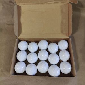 EliteShine 15-Piece Practice Exercise Golf Ball